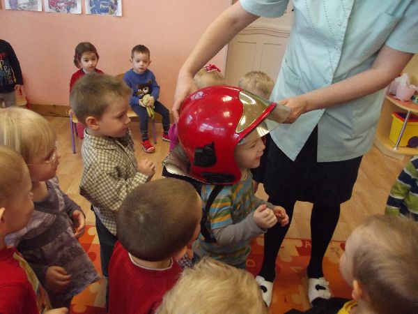 Wizyta Pana Strażaka