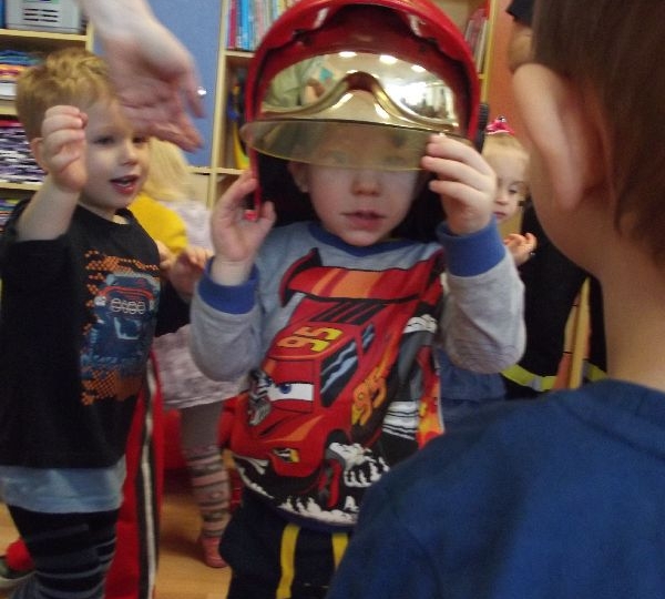 Wizyta Pana Strażaka